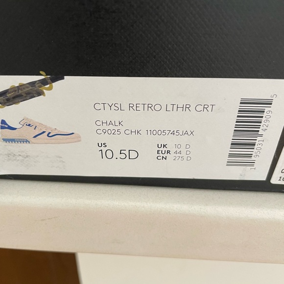 Brand new Coach sneakers 10.5 ctysl retro - color chalk - Picture 3 of 7